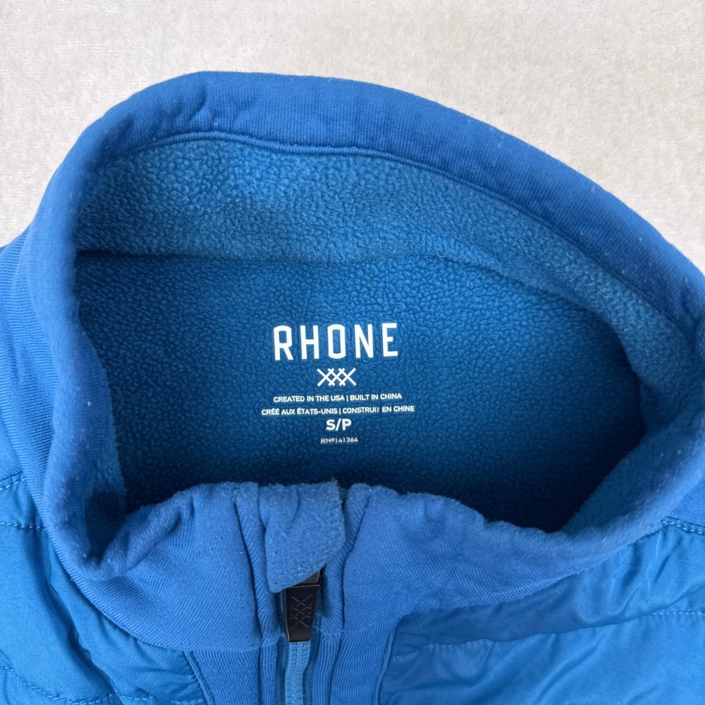 Rhone Alpine Insulated Golf Vest Mens Size Small Blue Activewear Athleisure - Picture 4 of 9
